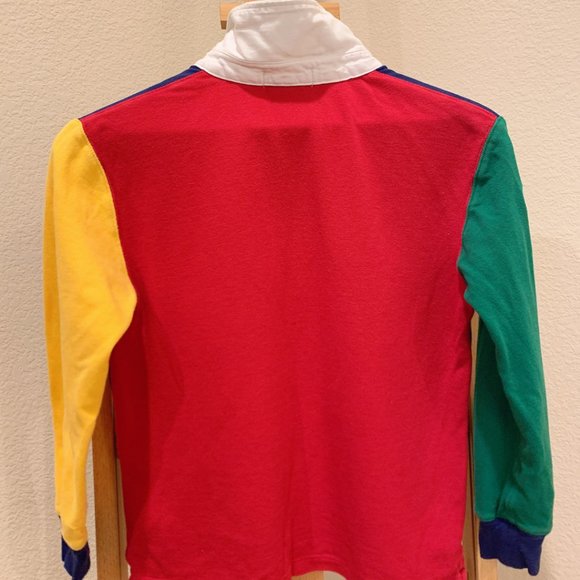 Big Pony Mesh Long-Sleeve Polo-Multi Color - Picture 2 of 6